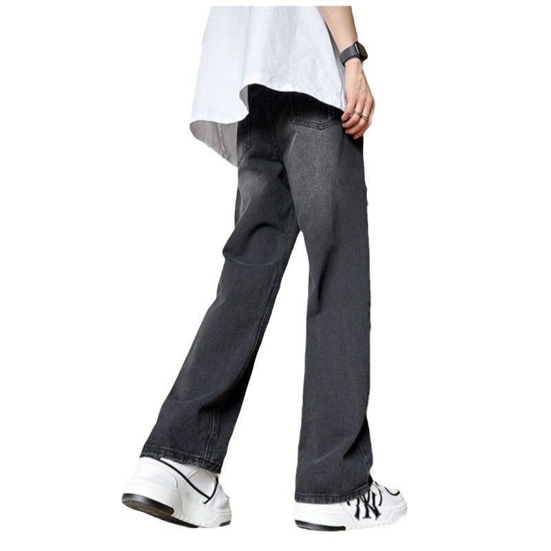 Unisex Classic Denim Jeans Loose Fit Daily Outdoor Wear - Image 5