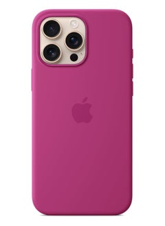 Exotic Silicone Magsafe Case for iPhone 16 Pro Diffuse Moon Red - Support Wireless Charging Premium Quality Design 6.86 inch  - Image 3
