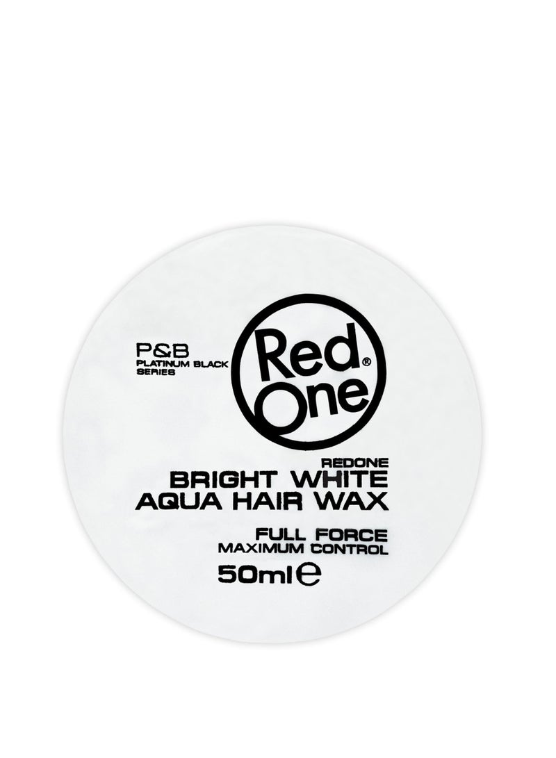 ريد ون ريد وان برايت وايت أكوا شمع الشعر هير بقوة كاملة 50 مل