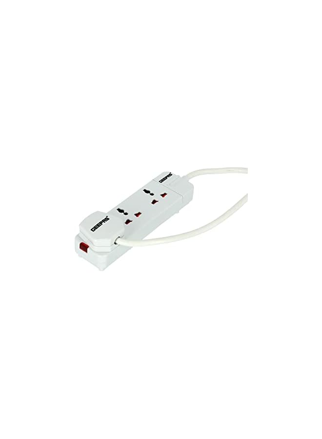 Geepas 3 Way Extension Socket 13A - Charge Multiple Devices with Child Safe, Extra Long Cord & Over Current Protected | Ideal For All Electronic Devices - Image 3
