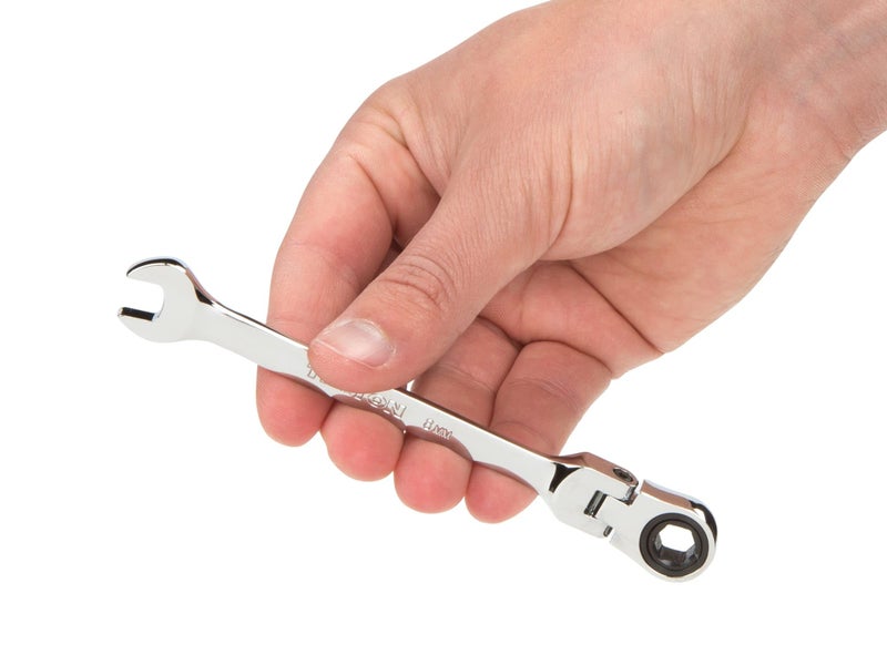 TEKTON 8 mm Flex Ratcheting Combination Wrench | WRN57108 - Image 3
