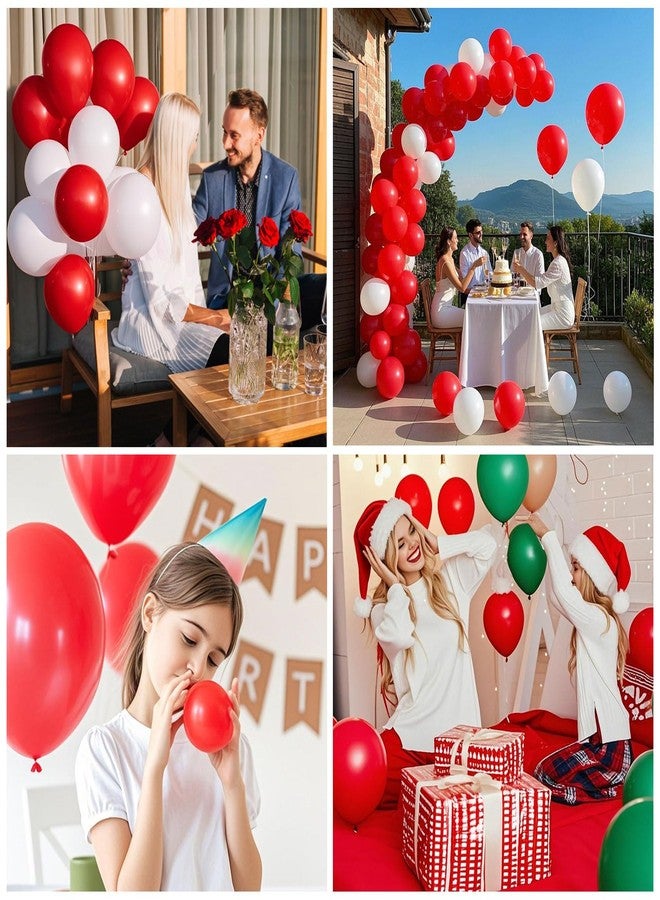 K.E.J. Red Balloon,145pcs Latex Premium Red Balloons Arch Kit Different Sizes 18 12 10 5 Inch,Balloon Garland Arch Kit for Birthday Party Baby Shower Wedding Valentines Day Christmas Anniversary Decoration - Image 3