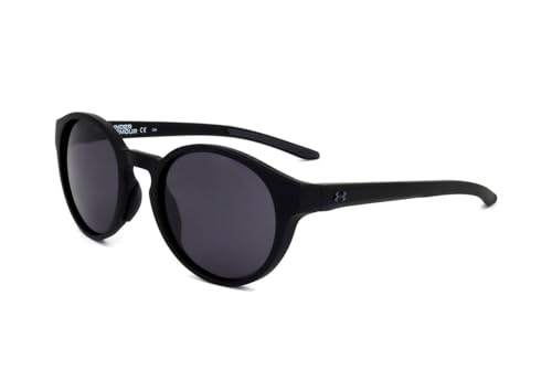 UNDER ARMOUR نظارات شمسية دائرية من أندر أرمور UA 0006/S، أسود غير لامع/رمادي، 52 مم، 22 مم - Image 5