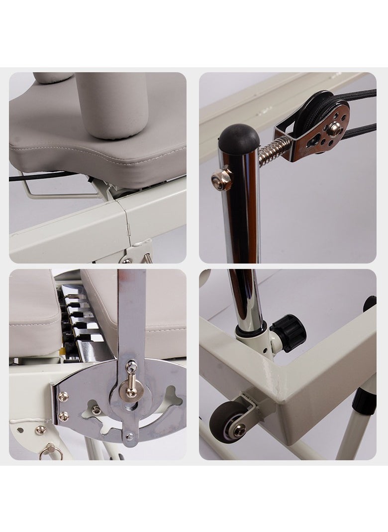 Pilates Reformer Machine, Foldable Pilates Machine Equipment for Home，Yogo Pilates Reformer Machine for Home and Gym with Springs