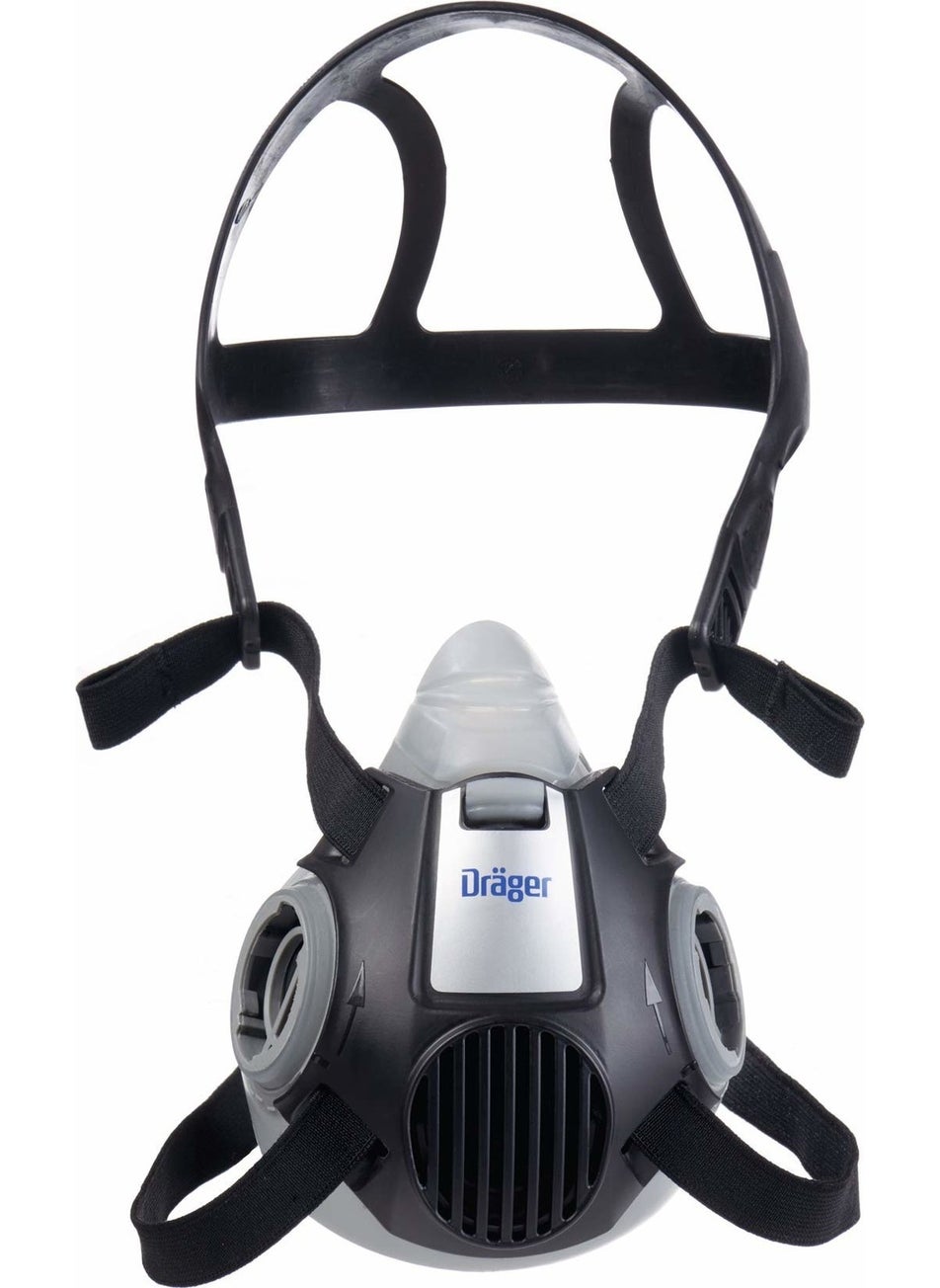 Draeger - Drager X-Plore 3300 Half Face Mask + A1B1E1K1 Gas Filter - Image 1