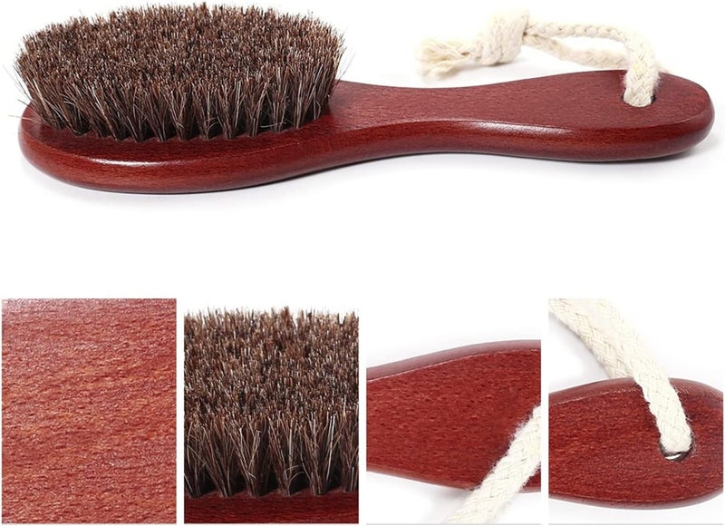 klarako Exfoliating Body Brush, Long Handled with Lanyard Wet and Dry Exfoliating Brush for Back, Hands, Neck, Legs - Image 3