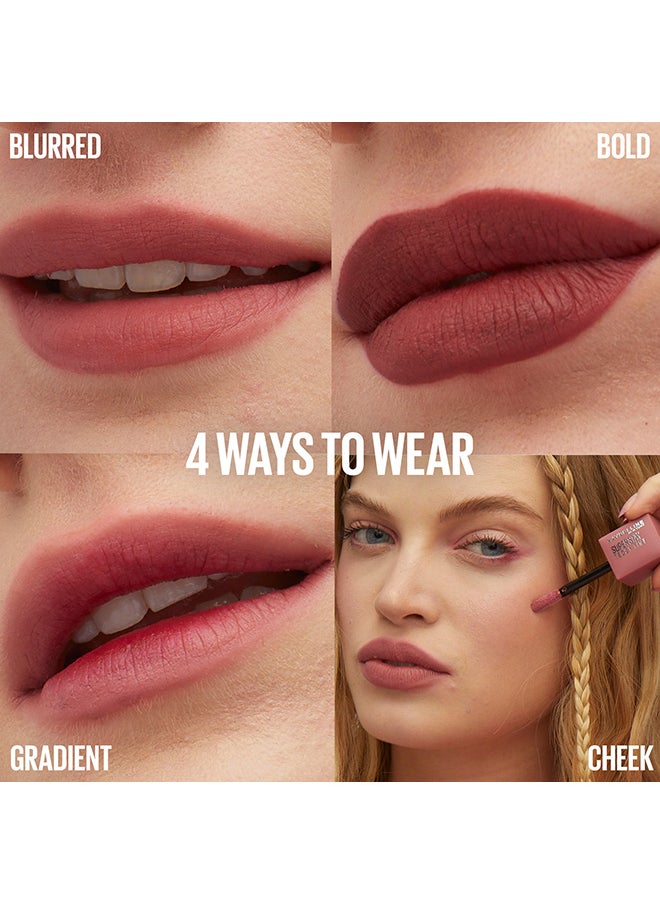 MAYBELLINE NEW YORK Super Stay Teddy Tint Plushwear And Transferproof  30 Coquettish  - Image 5