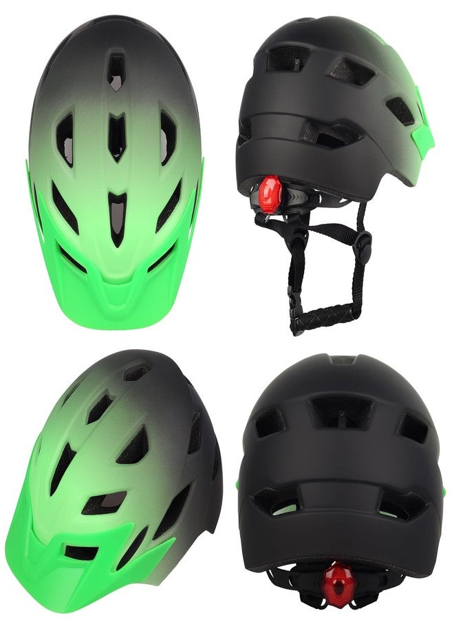 Bavilk Kids Bike Helmet,Bavilk Kids Boys Girls Bike Helmets with LED Light Detachable Visor Children Youth Teen Multi-Sport for Skating Cycling Scooter Skateboard Adjustable & Lightweight 19.7"-22.4" - Image 2