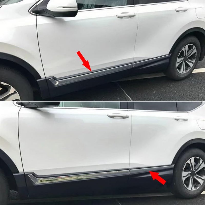 بيوتوست لهوندا 2017 2018 2019 2020 2021 2022 CRV CRV تزيين جانبي من الكروم غطاء من الفولاذ المقاوم للصدأ