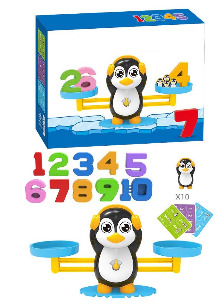 Y&D - Children's Early Education Digital Arithmetic Addition And Subtraction Balance Puzzle Parent-child Desktop Game Toys - Image 1