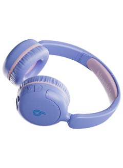 blupebble Kids Pulse Audio KD80 Wireless Headphones, Safe Volume Limited, 30mm Drivers, 45-Hour Playtime, USB-C Charging, Compatible with iOS/Android  - Image 2