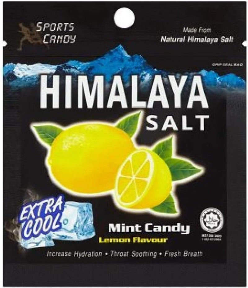 Big Foot Natural Himalaya Salt Mint Candy - Lemon Flavour (12 Pcs) - Image 3