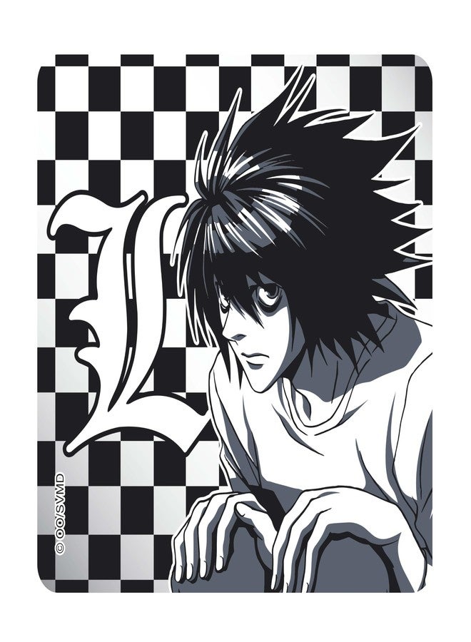 ABYstyle Death Note Anime Coasters Set of 4 – L, Light Yagami, Ryuk & Misa Amane – Official Licensed Drink Coasters – Collectible Tableware for Home & Office - Image 4