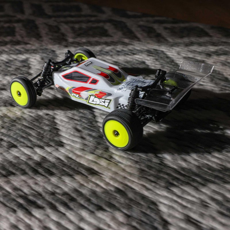 لوسي Losi Micro-B 2 Wheel Drive Buggy White RTR LOS00007T1 - Image 4