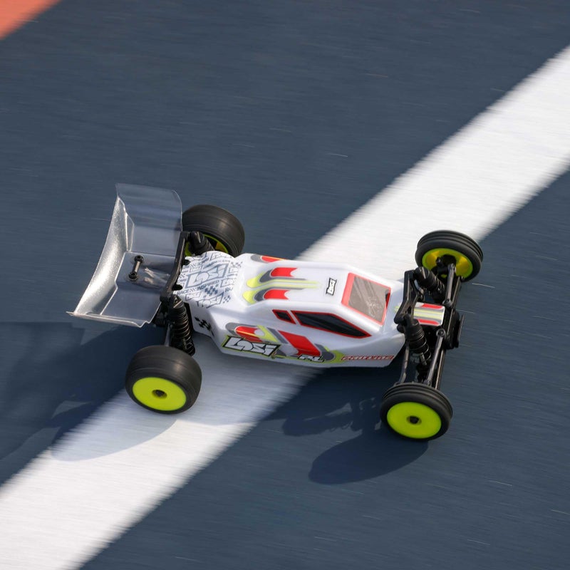 لوسي Losi Micro-B 2 Wheel Drive Buggy White RTR LOS00007T1 - Image 5