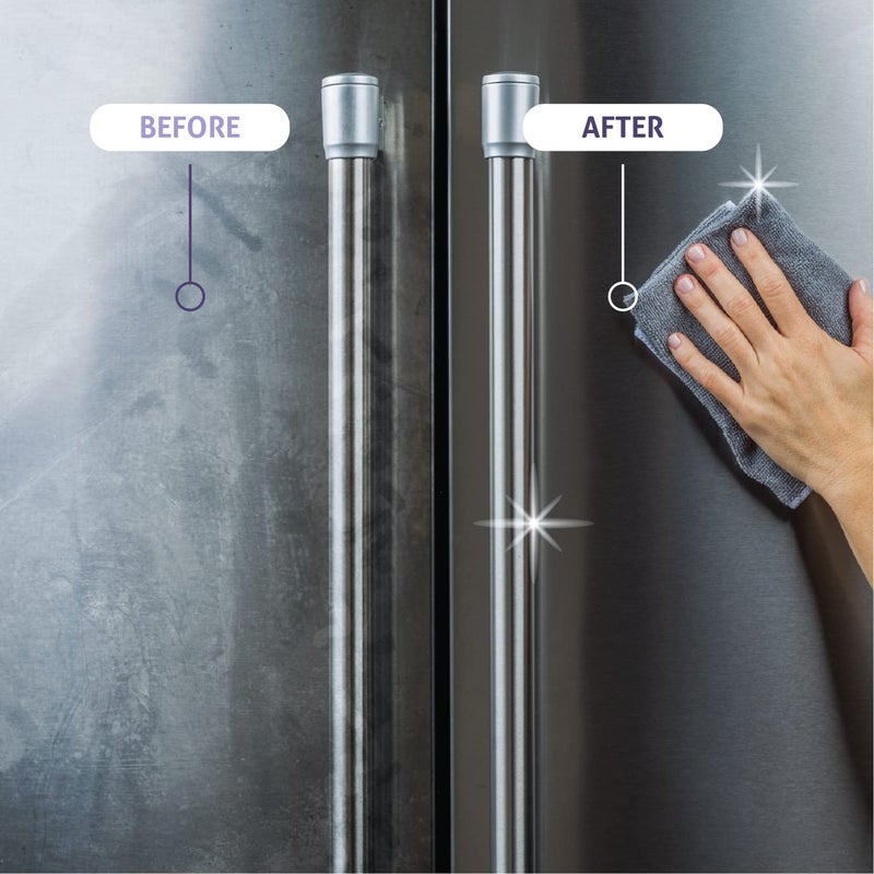 Therapy Stainless Steel Cleaner and Polish 100% USDA Biobased, Fingerprint and Residue Remover, Lavender Essential Oil Scent, Sink Cleaner, Grill Cleaner Spray - Image 4