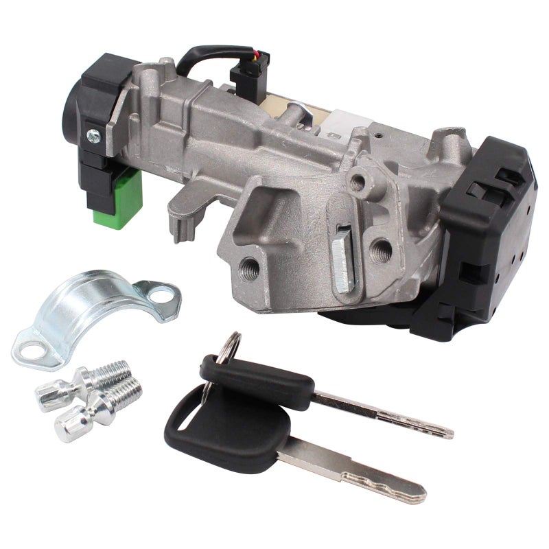 NewYall Ignition Switch Lock Cylinder Assembly Replace 35100SDAA71 for Honda Accord 20042007 Odyssey 20052007 Element 2007