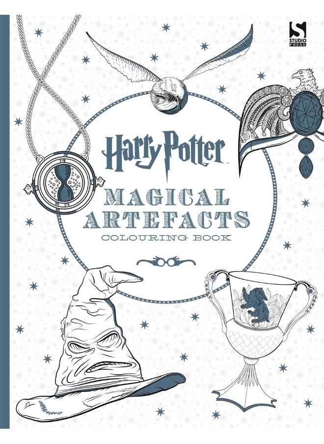 null - Studio Press Harry Potter Magical Artefacts Colouring Book 4 - Image 1