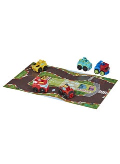 TRANSFORMERS Transformers Playskool Heroes Rescue Bots Academy Mini Bot Racers Converting Robot Toy 5-Pack, 2-Inch Collectible Toy Cars (Amazon Exclusive)  - Image 2