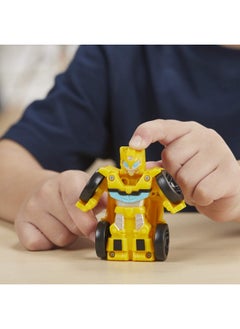TRANSFORMERS Transformers Playskool Heroes Rescue Bots Academy Mini Bot Racers Converting Robot Toy 5-Pack, 2-Inch Collectible Toy Cars (Amazon Exclusive)  - Image 4
