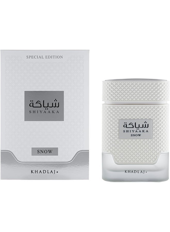 KHADLAJ Shiyaaka Snow Special Edition EDP 100ml - Image 2