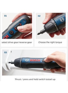 BOSCH Bosch Go 2 Professional Screwdriver (3.6 V), Powered by 3.6 volts lithium-ion battery with 2 load speed settings  - Image 2