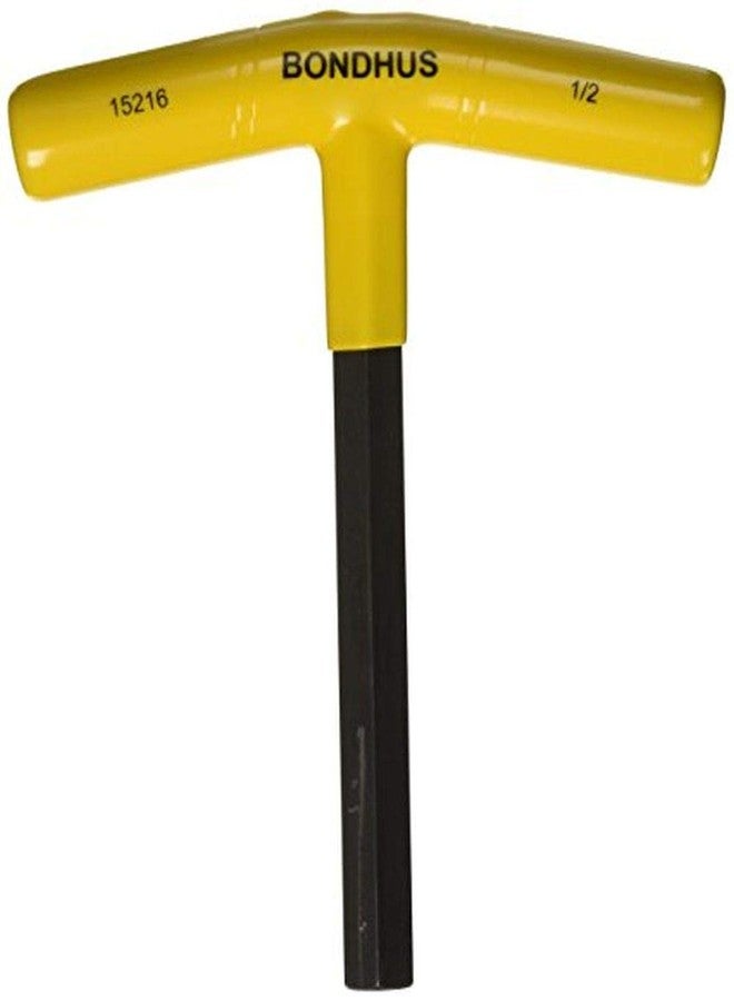 بوندهص "Bondhus 45216 1/2"" رأس سداسي بمقبض على شكل حرف T مع لمسة نهائية ProGuard، 6""، متعدد الاستخدامات، مقاس واحد - Image 2