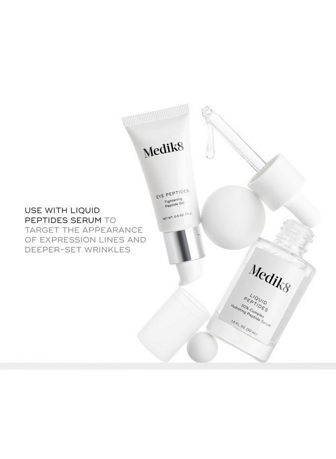 ميديك8 جل ببتيدات العين لشد البشرة وترطيبها يوميًا لإصلاح البشرة تحت العين وتنعيمها وشدها وعلاج مضاد للشيخوخة لتقليل التجاعيد وتجديد البشرة اللطيف المنعش 0.5 أونصة - Image 4