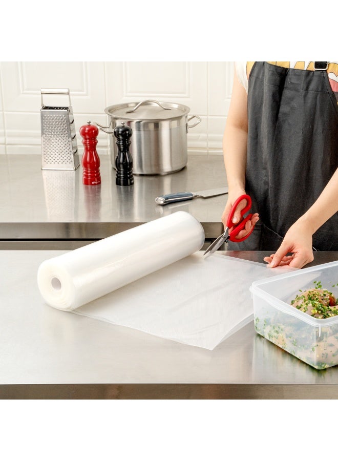 Restaurantware Fresh Hero Vacuum Bag Rolls, 10 Microwavable Vacuum Seal Bag Rolls - Freezable, 3 Mil Thickness, Plastic Vacuum Storage Bag Rolls, For Sous Vide Cooking  - Image 4