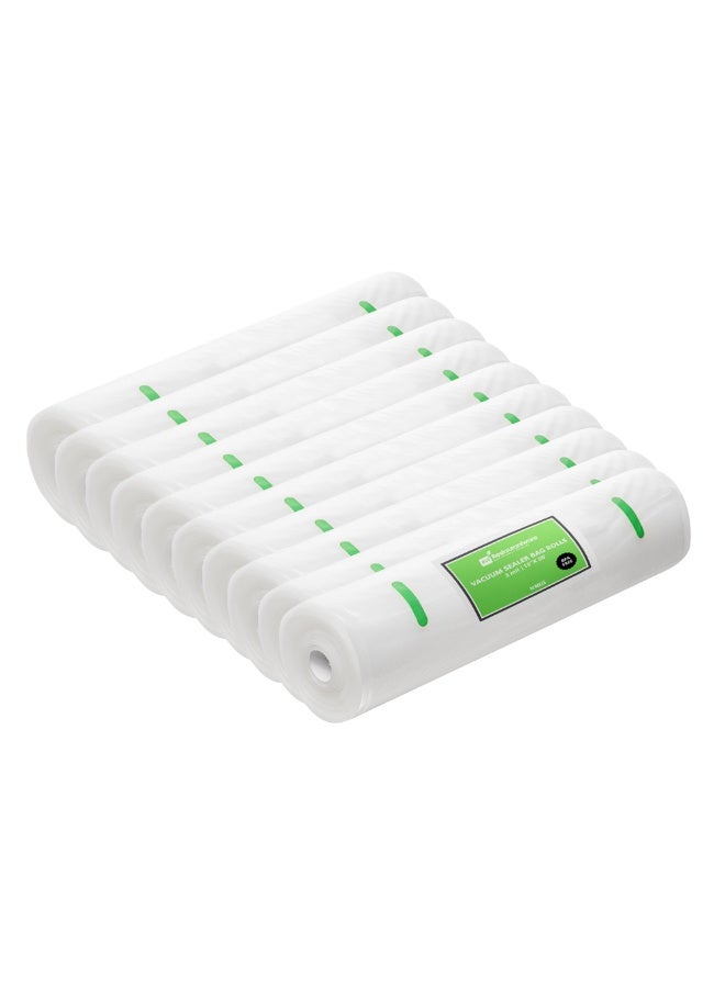 Restaurantware Fresh Hero Vacuum Bag Rolls, 10 Microwavable Vacuum Seal Bag Rolls - Freezable, 3 Mil Thickness, Plastic Vacuum Storage Bag Rolls, For Sous Vide Cooking  - Image 1