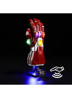 BRIKSMAX Led Lighting Kit For Lego76223 Nano Gauntlet(Hand Sweep Sensor Switch Version) Compatible With Lego Marvel Building Blocks Model Not Include The Lego Set  - Image 4