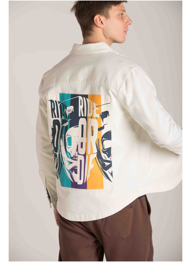 Marco Bergamo - OVERSHIRT WITH BACK PRINT - Image 1