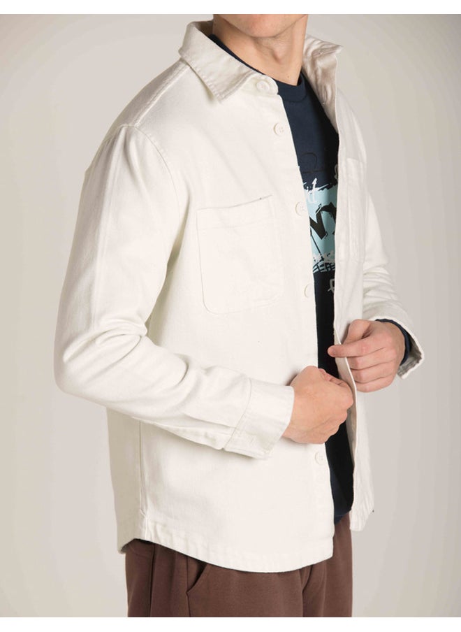 Marco Bergamo - OVERSHIRT WITH BACK PRINT - Image 1