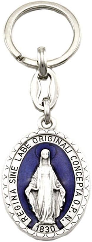 RosaryMart Miraculous Medal Rosary and Keychain Gift Set - Image 4
