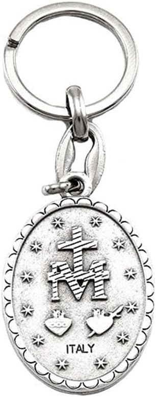 RosaryMart Miraculous Medal Rosary and Keychain Gift Set - Image 5