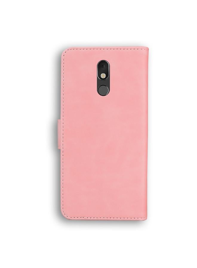 S-TOP Case For LG Stylo 5 Skin Feel Pure Color Flip Leather Phone Case - Image 3