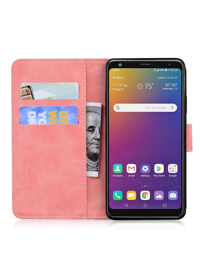 S-TOP Case For LG Stylo 5 Skin Feel Pure Color Flip Leather Phone Case - Image 4