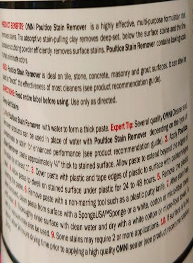 Omni Poultice Stain Remover 12 oz. - Image 2