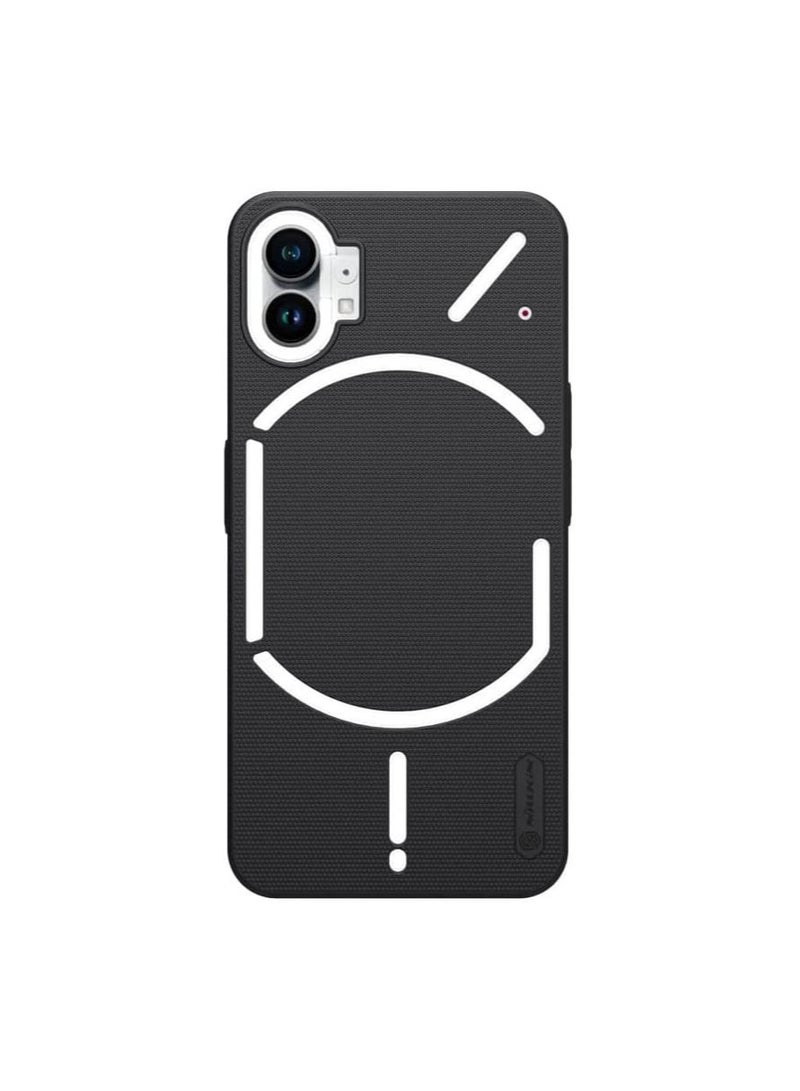 Nillkin Case For Nothing Phone One Frosted Shield PC Case Anti-scratch Slim Anti-fall Protection Phone Cover Nothing Phone One Black - Image 1