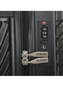 SONADA Sonada Hardshell Luggage Trolley Bag 3 pcs Set,Grey  - Image 5
