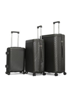 SONADA Sonada Hardshell Luggage Trolley Bag 3 pcs Set,Grey  - Image 1