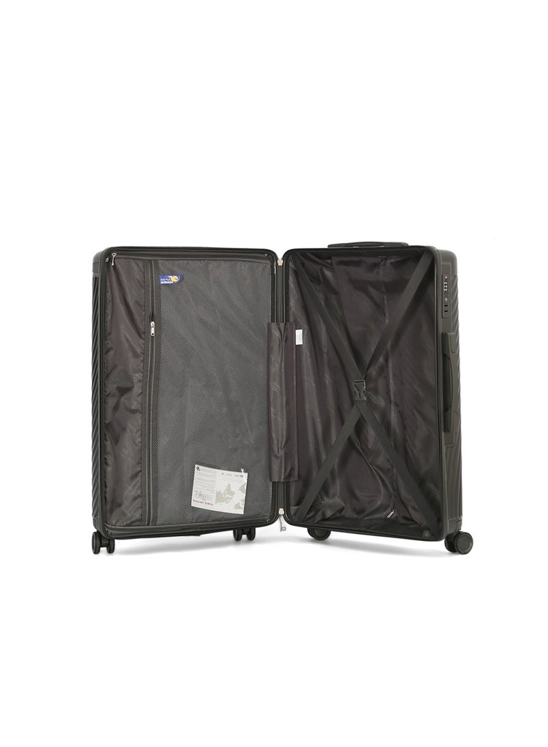 Sonada Hardshell Luggage Trolley Bag 3 pcs Set,Grey - Image 3