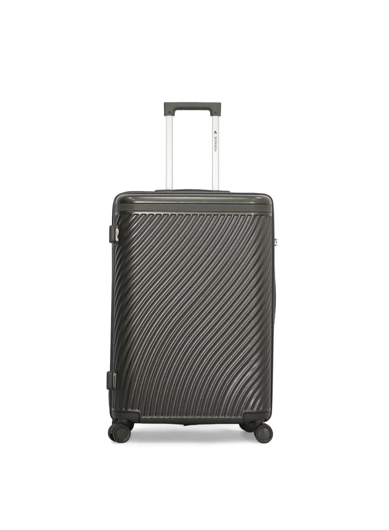 سونادا شنطة سفر سونادا هارد شيل ترولي  قطع رمادي