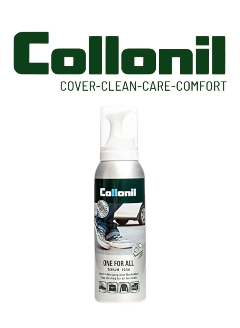 Collonil Carbon Lab One For All Foam Shoe Cleaning And Sponge Set 125 ML For All Materials - Image 4