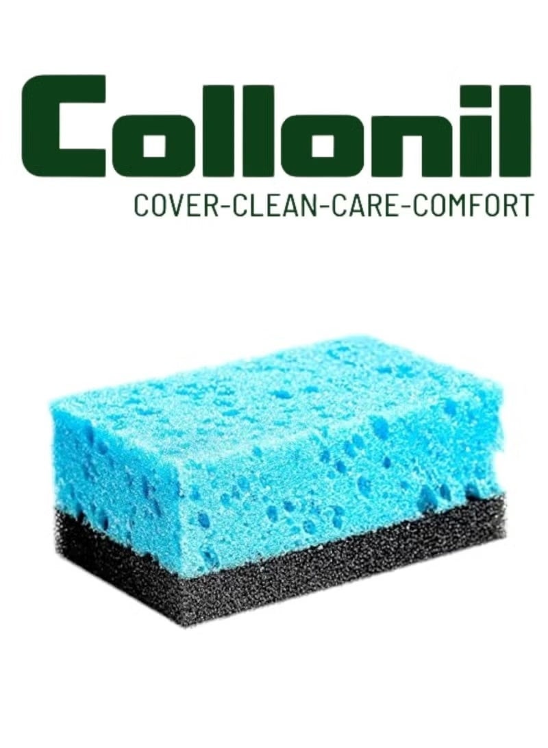 Collonil Carbon Lab One For All Foam Shoe Cleaning And Sponge Set 125 ML For All Materials - Image 3