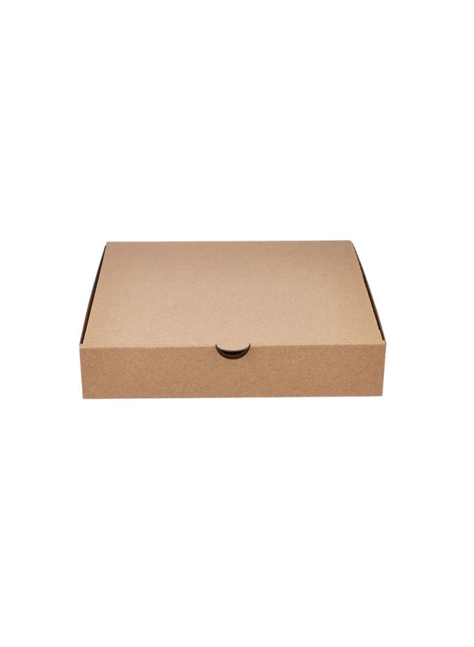 ECO FRIENDLY DISPOSABLE 23 X 23CM KRAFT BROWN PIZZA BOXES 100 PCS