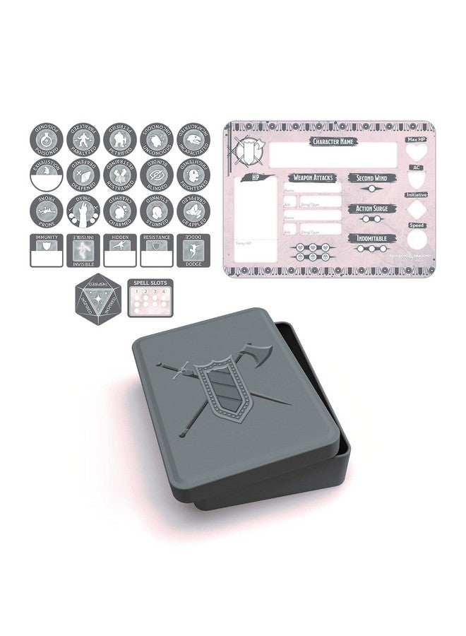 Gale Force Nine مجموعة رموز المقاتل المتعددة - Image 3