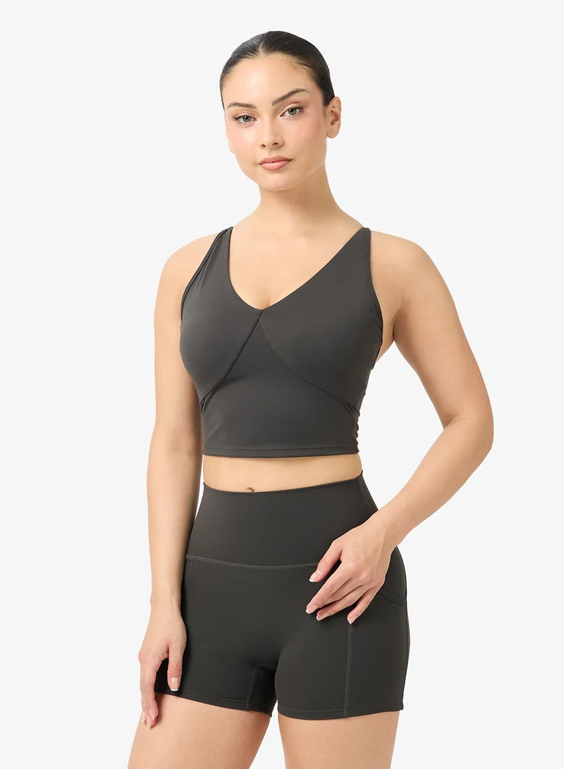 FRWD  Soft Touch Halter Neck Tank Top & Short Set for Women | Best Price UAE