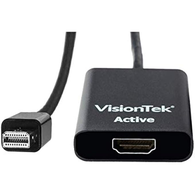 VisionTek MINI DISPLAYPORT TO HDMI 4K ACTIVE ADAPTER, MALE TO FEMALE, FOR MACBOOK PRO, MACBOOK AIR, MAC MINI, MICROSOFT SURFACE PRO 3/4, DESKTOP GRAPHICS AND MORE (900691) - Image 3