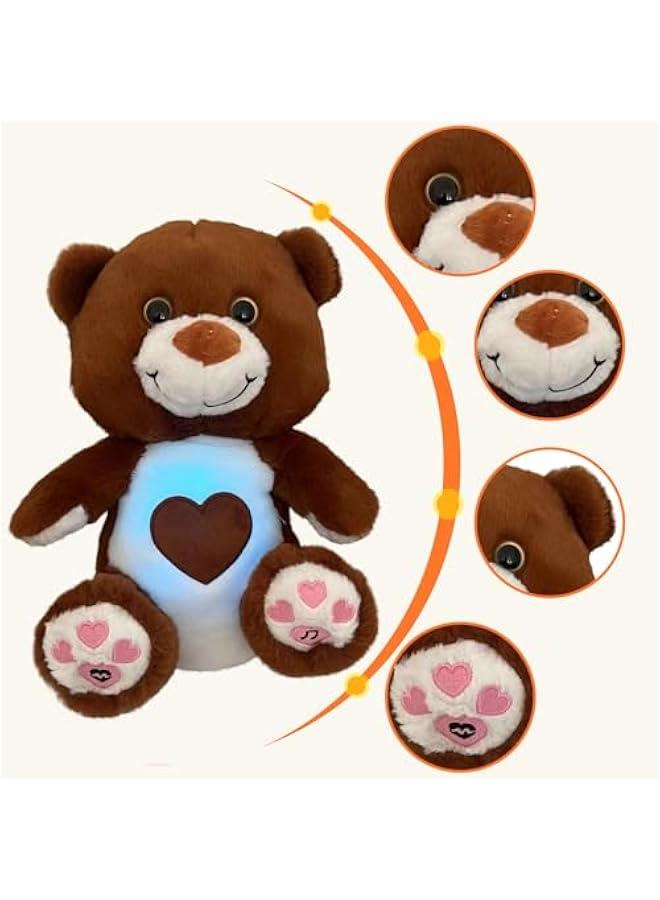 Breathing Otter, Breathing Otter Sleep Buddy,Cute mush sleepy otter,Lamb Stuffed animals, mush plush breathing otter Soothing Koala Bear for Anxiety (Bear-Brown)  - Image 2